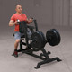 Body-Solid (LVSRB) Leverage Seated Row - Man Exercising in Gym w/ Optional Plates