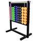 Troy VTX Vinyl Dumbbell Set w/ Rack