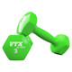 Troy VTX Vinyl Dumbbell Set w/ Rack - 3 lb Dumbbells