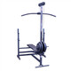 Body-Solid PowerCenter Combo Bench w/ Lat Attachment - Front View