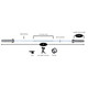 York Barbell (32032) 6' Aluminum Olympic Bar - Dimensions & Specifications