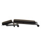 Body-Solid Folding Adjustable Bench (PFID125X) - Folded for Storage