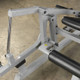 Body-Solid (LVLE) Leverage Leg Extension - Plate-Loaded Resistance Arm Close View