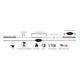 York Barbell 32111 Women's Olympic Training Bar Dimensions and Specifications