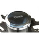 York Barbell (69001) Vertical Dumbbell Rack - Top Chrome Cap Close View