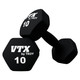 Troy VTX Neoprene Dumbbell Set & Rack - 10 lb Dumbbells