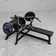 Body-Solid Leverage Strength Machine with Optional Black Iron Plates