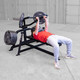 Body-Solid Upper Body Press Station at End of Chest Exercise