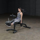 Body-Solid Adjustable Bench with Leg Developer During Extension