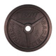 Troy 45 lb Black Wide Flange Olympic Plate