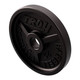Troy (PO) 25 lb Black Machined Olympic Plate