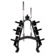 TKO Seven-Horn Weight Organizer with Optional Plates and Barbells