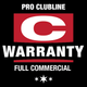 Body-Solid Pro ClubLine Commercial Warranty Badge