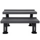 TKO (859KR) 2-Tier Kettlebell Rack - Front View