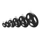 Troy USA Sports Rubber-Coated Olympic Set - Weight Plate Dimensions