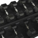 Inflight Fitness Rubber Hex Dumbbells - Close View