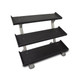 Inflight Fitness 3-Tier Dumbbell Rack Inflight Fitness 3-Tier Dumbbell Rack