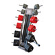TKO 10-Pack Cardio Pump Set w/ Rack - Angled View