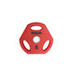 TKO 5 lb Red Urethane Grip Plate for Cardio Pump Set