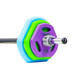 TKO 40 lb Cardio Pump Weight Set with Lightweight Bar