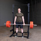 Body-Solid (SPR500) Pro Clubline Half Rack - Deadlift Exercise