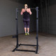 Body-Solid Pro Clubline Half Rack - Pull-Up Exercise