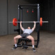 Body-Solid Pro Clubline Half Rack with Optional Weightlifting Equipment