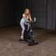 Body-Solid (ESB250) Endurance Indoor Cycle - Female Exercising on Bike