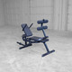 Body-Solid (GAB100B) Ab Bench in Crunch Position