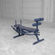 Body-Solid (GAB100B) Horizontal Ab Bench in Garage Gym