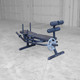 Body-Solid (GAB100B) Horizontal Ab Bench w/ Optional Weights