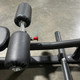 TKO (8801-BK) Lat Pull/Mid Row Machine - Adjustable Leg Hold Down Close View
