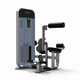 TKO (8804) Ab & Back Machine - Graphite Frame Color