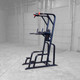 Body-Solid Pull-Up and Dip Unit with Padded Arm Supports