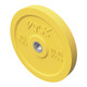 Troy VTX Yellow 25 lb Bumper Plate