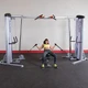 Body-Solid Wide Cable Crossover During Incline Fly with Optional Bench