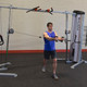 Body-Solid Selectorized Cable Crossover (S2CCO) - Chest Cable Fly Exercise