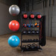 Body-Solid Fitness Equipment Rack w/ Wheels Body-Solid Fitness Equipment Rack w/ Wheels