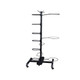 Body-Solid GAR100 Mobile Fitness Storage Tower with Casters