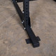 Body-Solid Powerlifting Rack Showing Optional Floor Bolt Tabs
