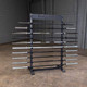 Body-Solid (SBS100) Horizontal Bar Holder - Loaded w/ Optional Weight Bars