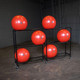Body-Solid (SSBR200) Stability Ball Rack w/ Optional Balls in Gym