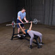 Body-Solid Commercial Pressing Bench with Lifter and Spotter