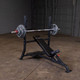 Body-Solid (SOIB250) Olympic Incline Bench - Weights on Lowest Racking Tab