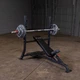 Body-Solid Incline Weight Bench with Bar on Lowest Racking Tab