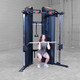 Body-Solid (S2FTX) Series II Functional Trainer - Squat Exercise w/ Straight Bar