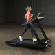 Body-Solid (T150) Endurance Treadmill - Woman Walking