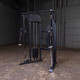 Body-Solid Full-Body Pulley Station in Garage Gym