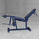 Body-Solid Lower-Body Exercise Bench with Low Back Pad Setting
