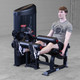 Body-Solid (S2LECX) Leg Extension & Curl - Quad Extension Front Angled View